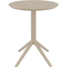Стіл круглий Siesta Sky Folding Table 60 Taupe